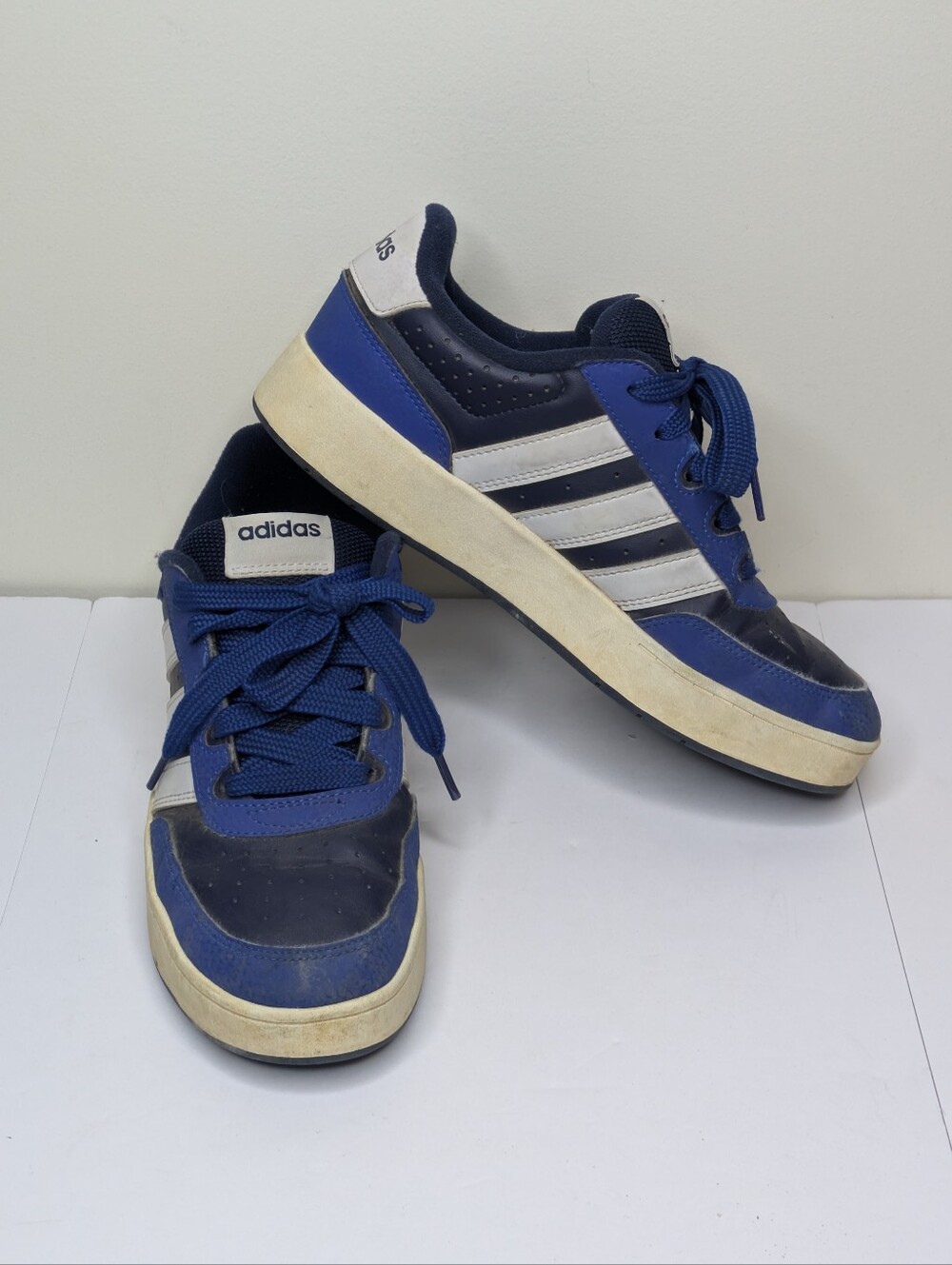 Adidas Breakbase J Blue Sneakers 5.5Y